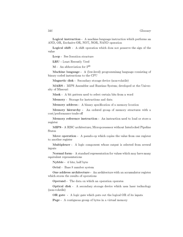 Computer Organization with MIPS - Page 346